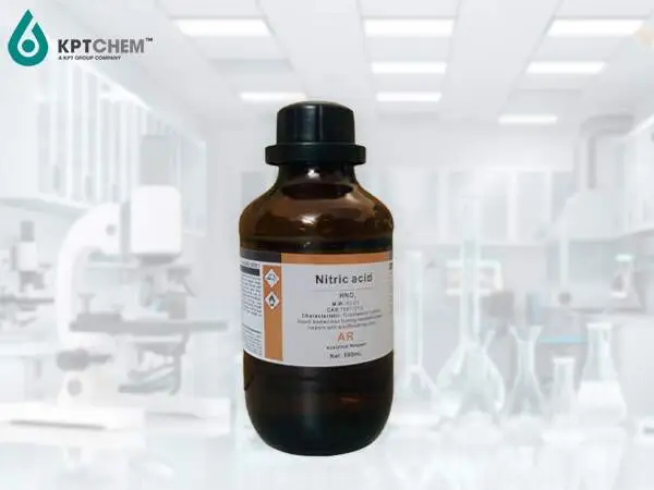 Acid nitric HNO3 - Xilong, Trung Quốc - Chai 500ml | 7697-37-2