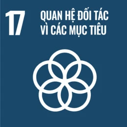 SDG 17:  Quan hệ đối tác vì các mục tiêu icon