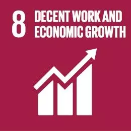 SDG 8: Việc làm bền vững và tăng trưởng kinh tế icon