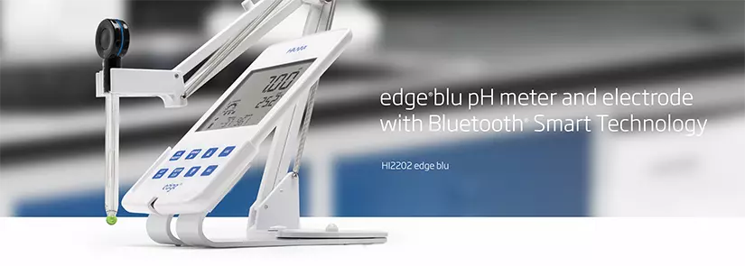 sử dụng máy đo pH Hanna Edge Blu HI2202 02