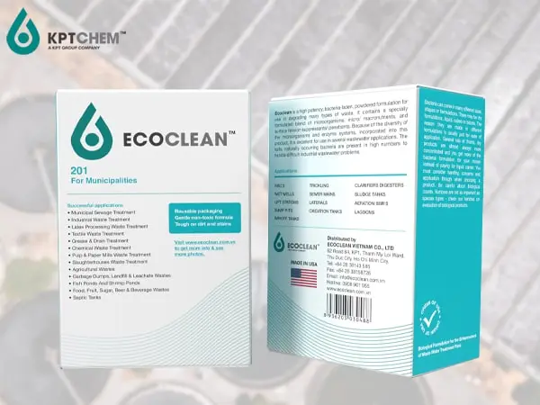 EcoClean™ 201 - Vi sinh xử lý nước thải sinh hoạt