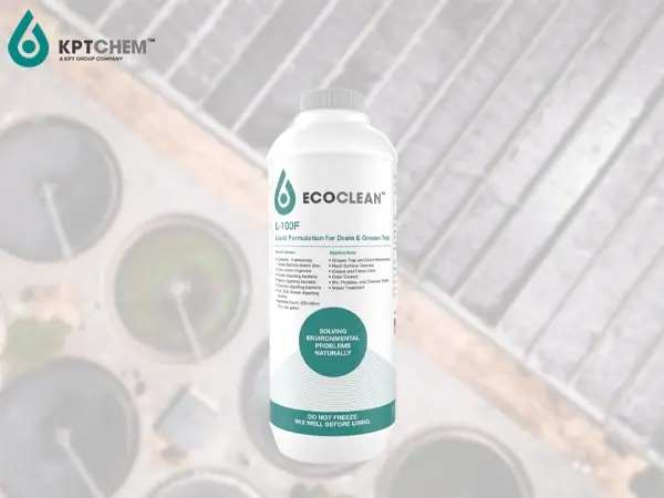 EcoClean™ L-100F - Vi sinh xử lý mỡ đường ống