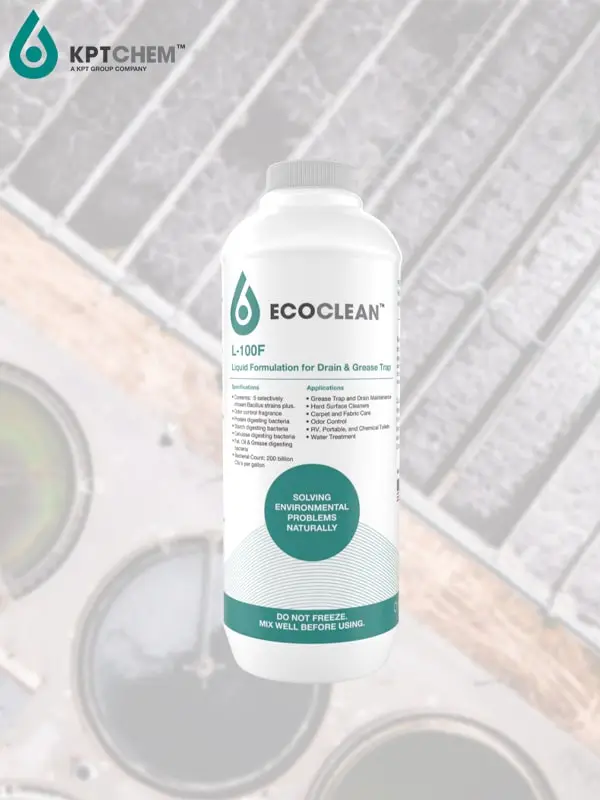 EcoClean™ L-100F - Vi sinh xử lý mỡ đường ống