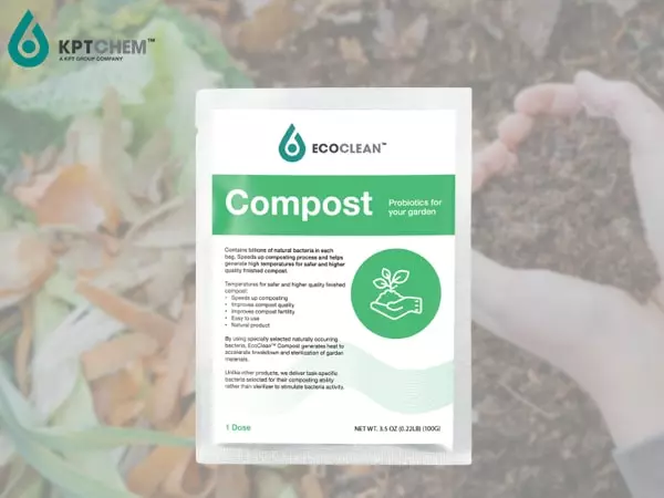 Men vi sinh ủ phân hữu cơ EcoClean Compost