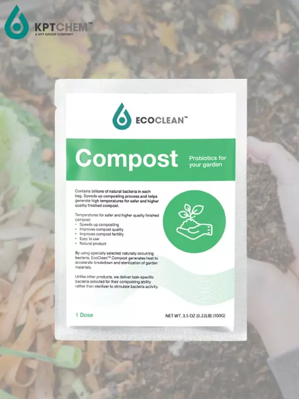 Men vi sinh ủ phân hữu cơ EcoClean Compost